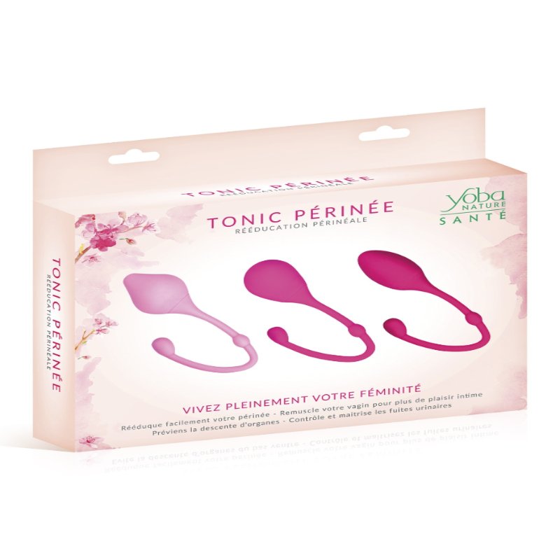 Набір вагінальних кульок - Yoba Tonic Perinee Set Pink