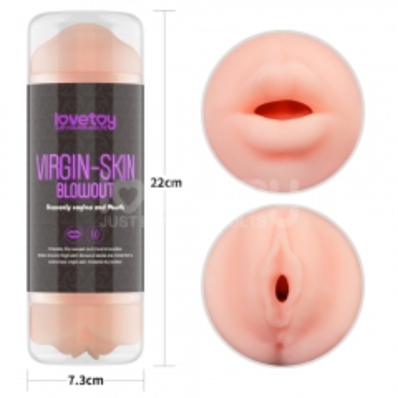 Мастурбатор - Virgin-Skin Blowout Stroker Vagina and Mouth