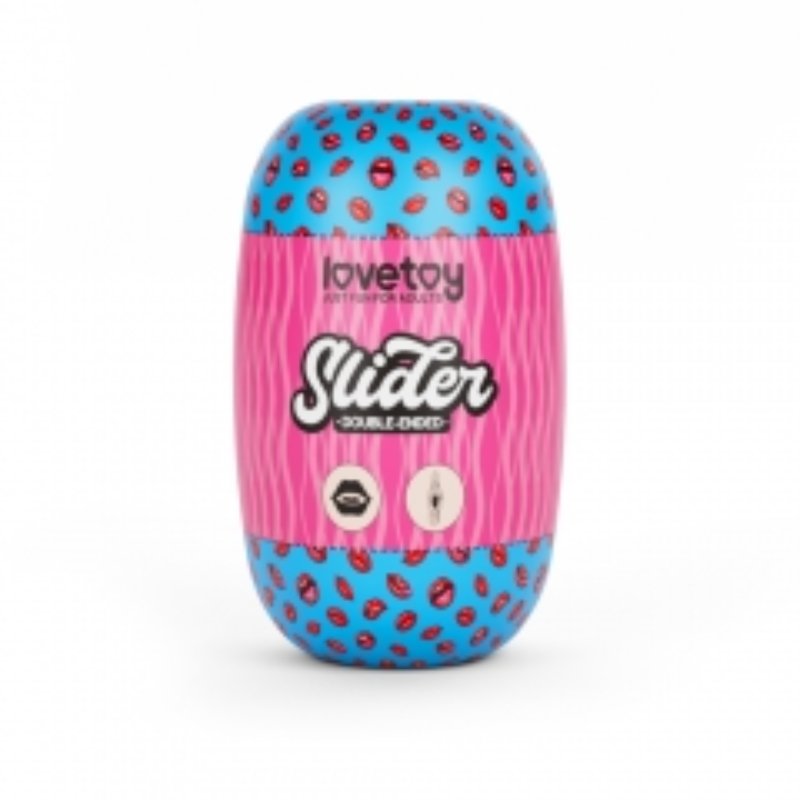 Мастурбатор - Slider Double-Ended Masturbator Mouth and Vagina Flesh