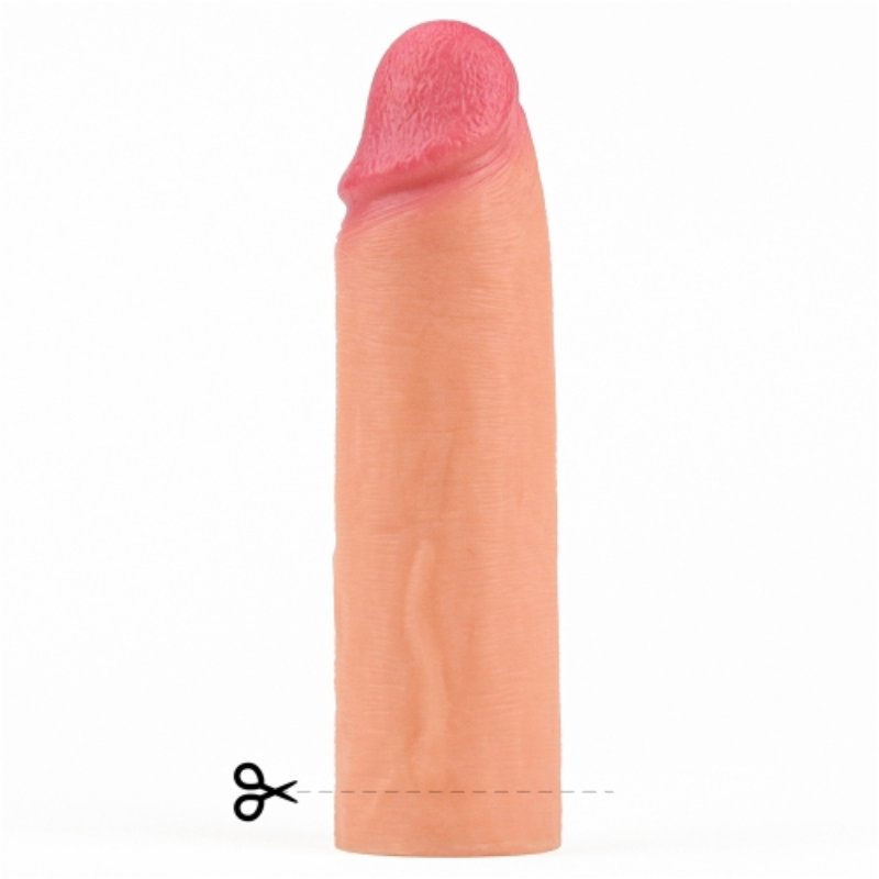 Насадка на член - Revolutionary Silicone Nature Extender Add 1.5" Flesh