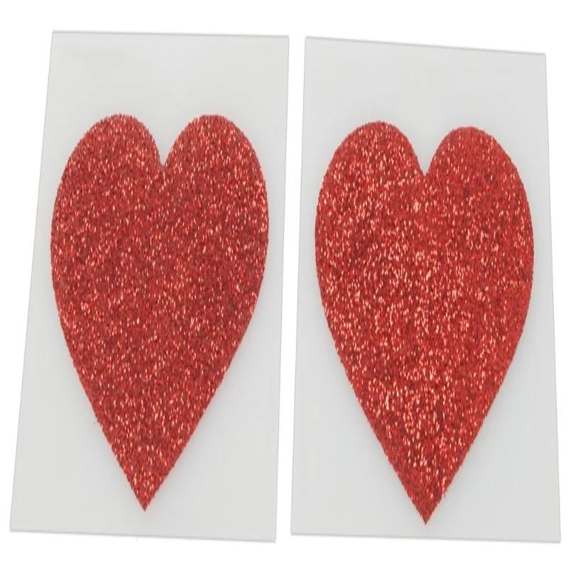 Прикраса для сосків - Cottelli Collection Nipple Sticker Heart