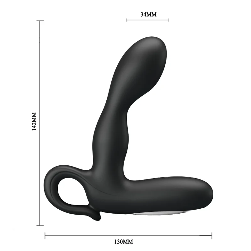 Масажер простати - Pretty Love Barrack Prostate Stimulator Black