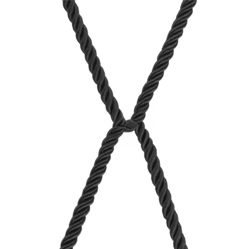 Мотузка - Rebellion Reign Black Bondage Rope, 10 м