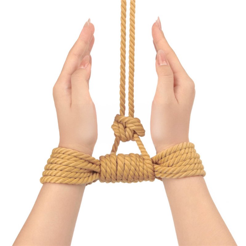 Мотузка - Rebellion Reign Natural Bondage Rope, 10 м