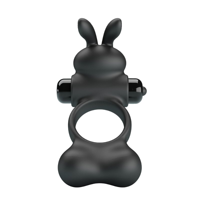 Ерекційне кільце - Pretty Love Vibrant Penis Ring Yusuf Black