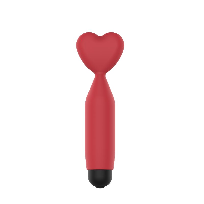 Міні-вібратор - Erospace Sweet Play Mini Heart Vibrator A14