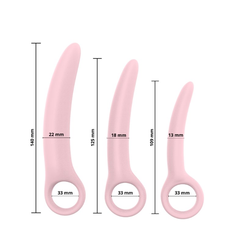 Набір вагінальних розширювачів - Erospace Sweet Play Pelvic Floor Muscles Training Set A13