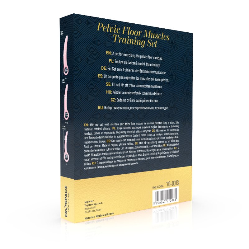 Набір вагінальних розширювачів - Erospace Sweet Play Pelvic Floor Muscles Training Set A13