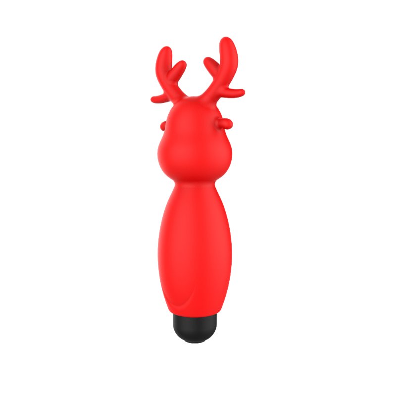 Міні-вібратор - Erospace Sweet Play Mini Reindeer Vibrator A10