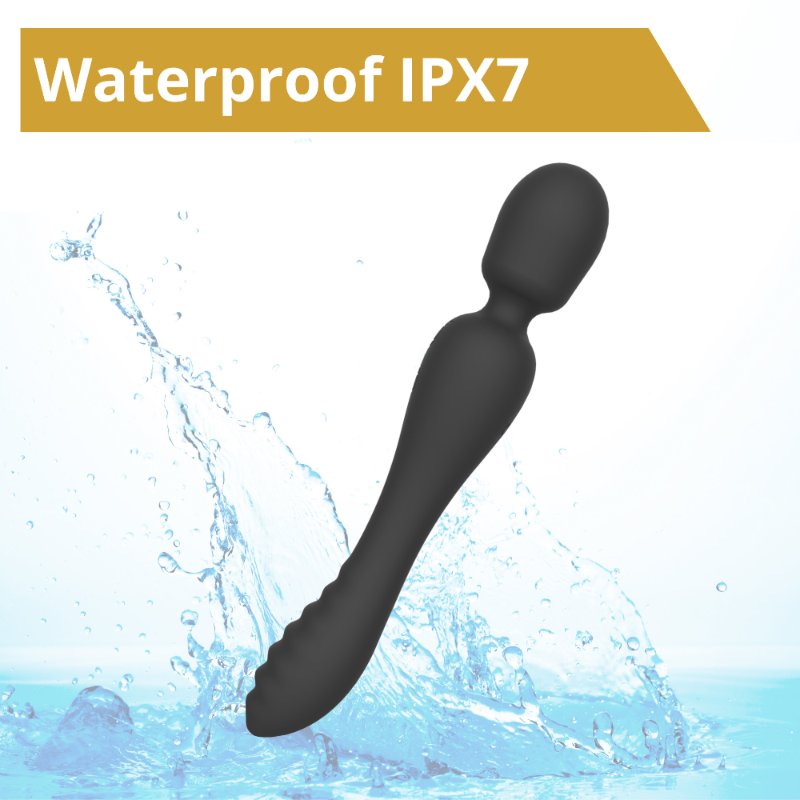 Вібратор - Erospace Sweet Play Wand & Vibrator 2in1 A8