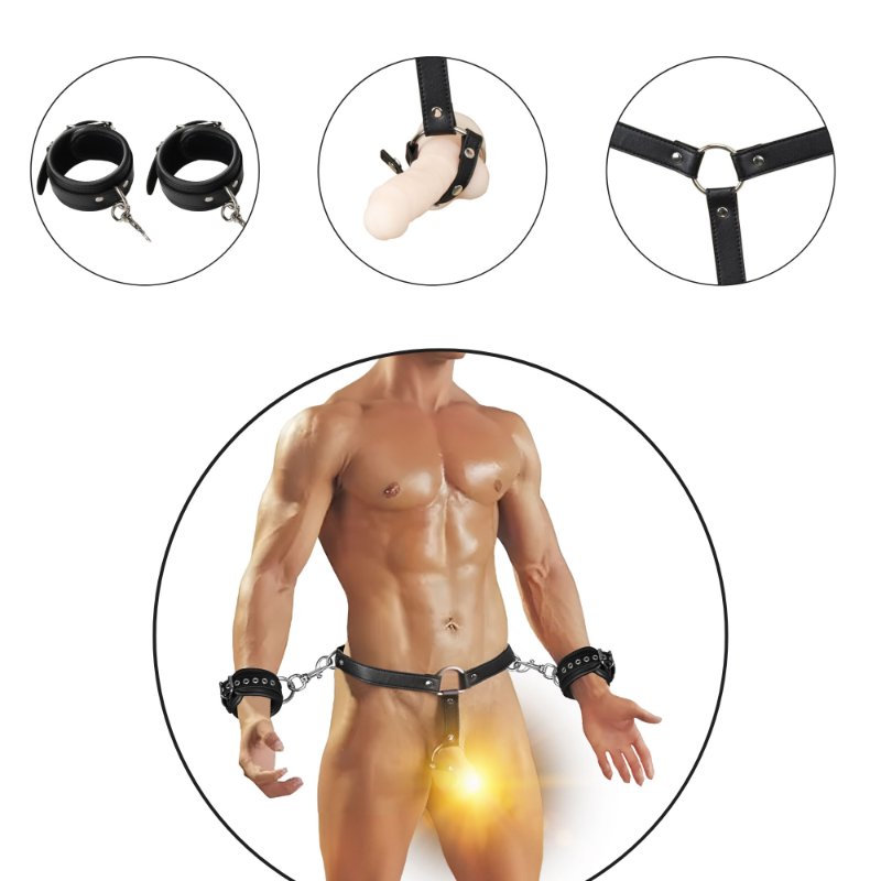 Набір БДСМ - Erospace Wild Play Male Bondage Set C13