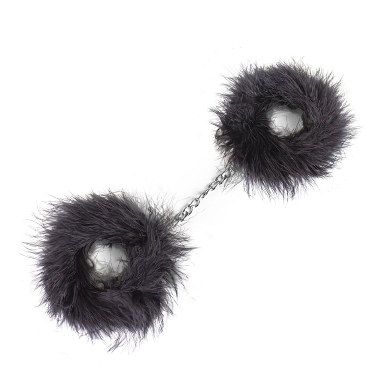 Наручники - Black Marabou Handcuffs