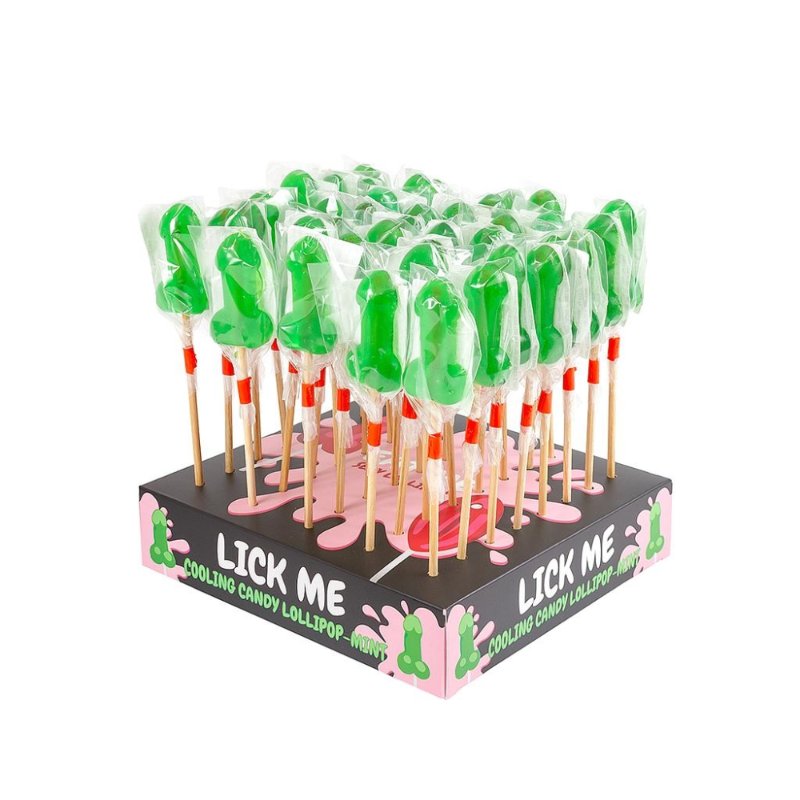 Льодяник - Secret Play Penis Lollipop With Cooling Effect, 25 г