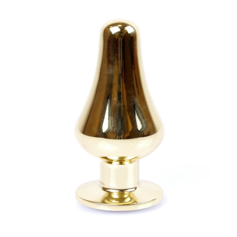 Анальна пробка - Jewellery Gold BUTT PLUG- Clear