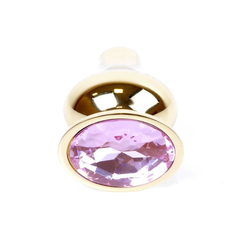Анальна пробка - Jewellery Gold BUTT PLUG- Rose