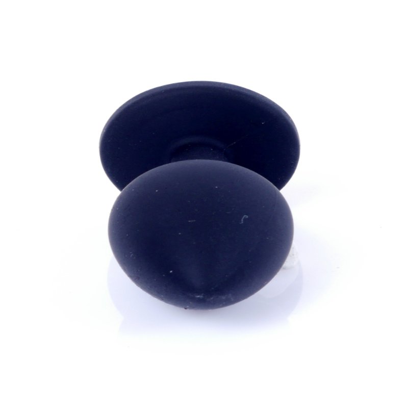 Анальна пробка - Jewellery Silicone Black Plug S Pink