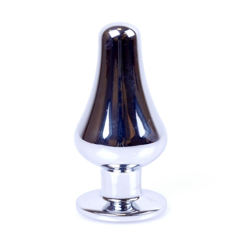 Анальна пробка - Jewellery Silver Long Plug Purple