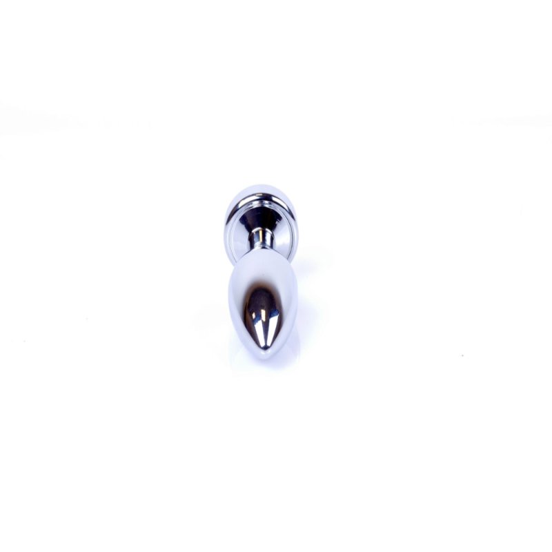 Анальна пробка - Jewellery Silver Plug Disco Flashlight