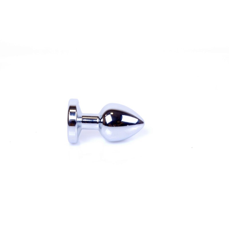 Анальна пробка - Jewellery Silver Plug Disco Flashlight