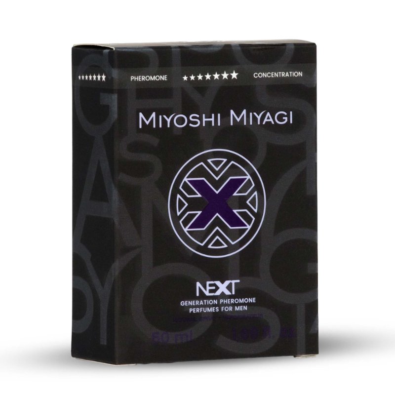 Чоловічі парфуми з феромонами - Miyoshi Miyagi Next, 50 мл