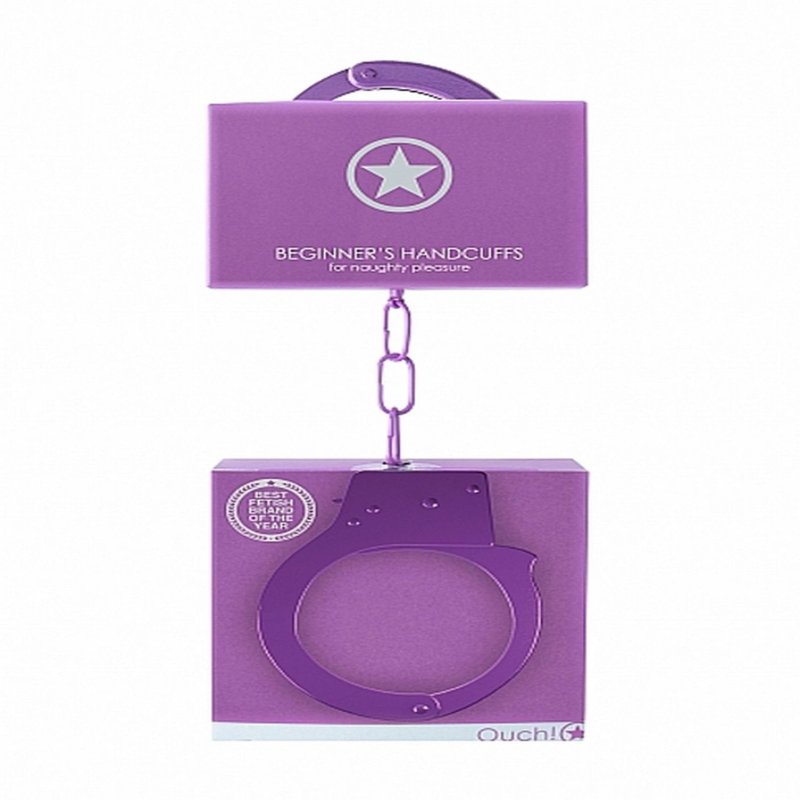 Наручники - Ouch! Beginner's Handcuffs Purple - зображення 1