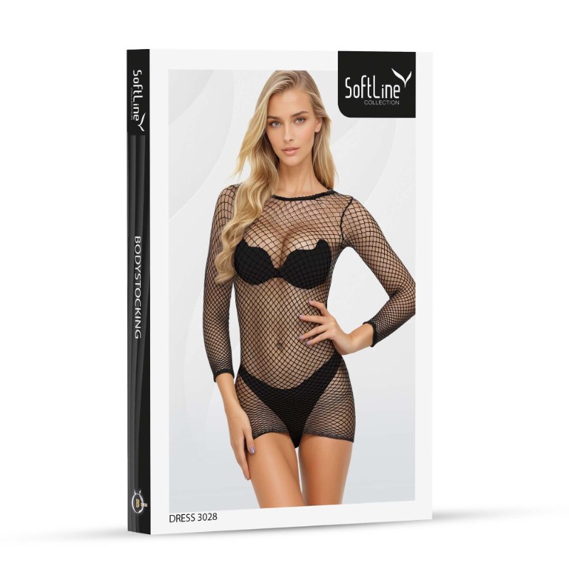 Плаття - Dress 3028, black - One Size
