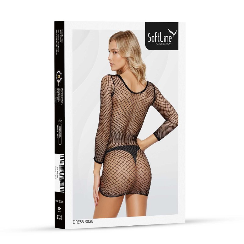 Плаття - Dress 3028, black - One Size