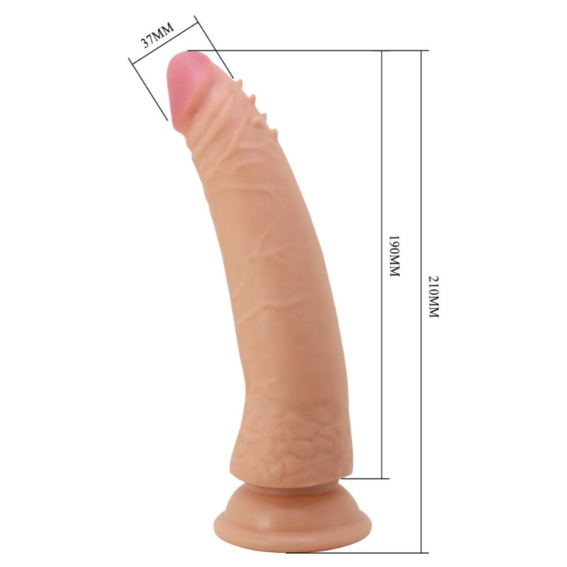 Фалоімітатор - Pretty Love Kable Sliding Skin 8.3" Flesh