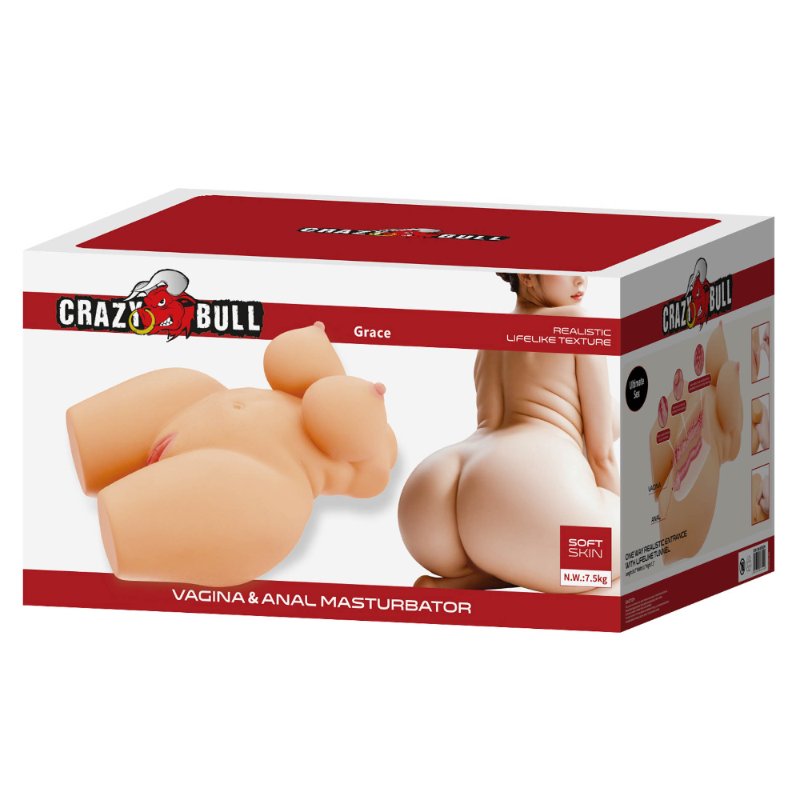 Мастурбатор - Crazy Bull Grace Vagina & Anal Masturbator
