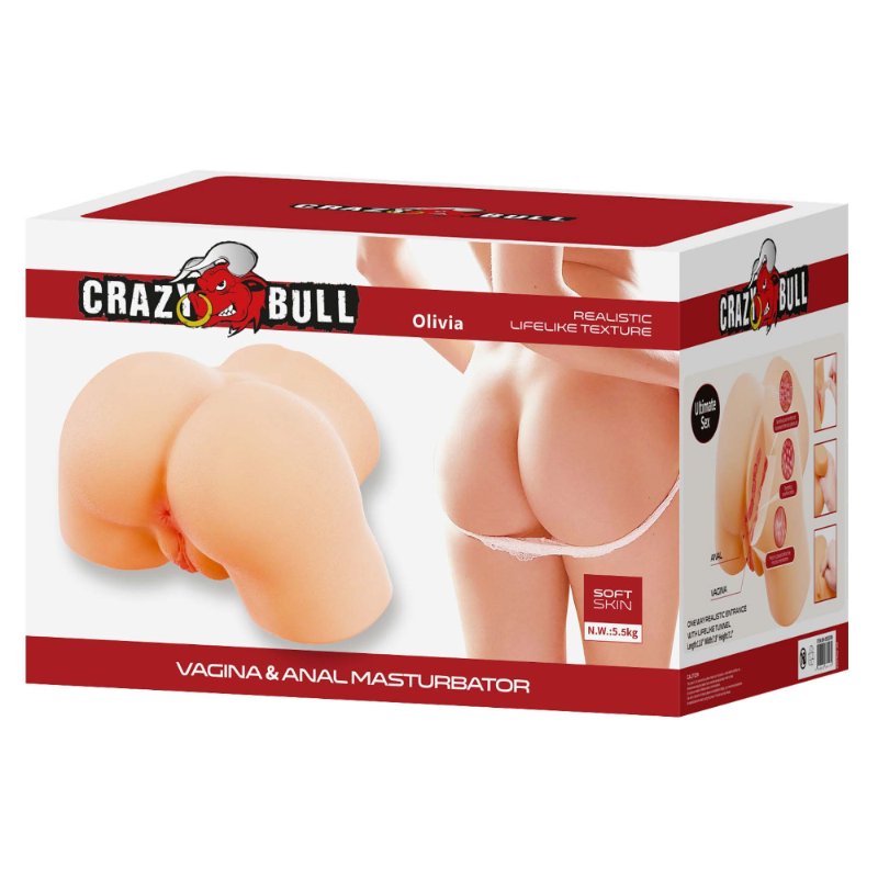 Мастурбатор - Crazy Bull Olivia Vagina & Anal Masturbator