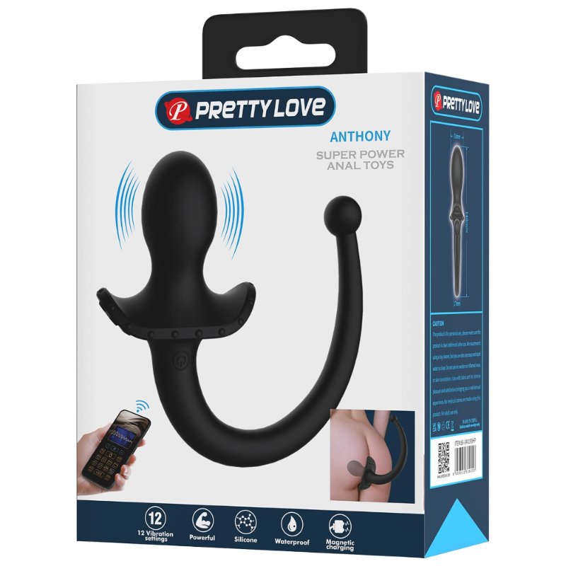 Анальна пробка - Pretty Love Anthony Super Power Anal Plug (App)