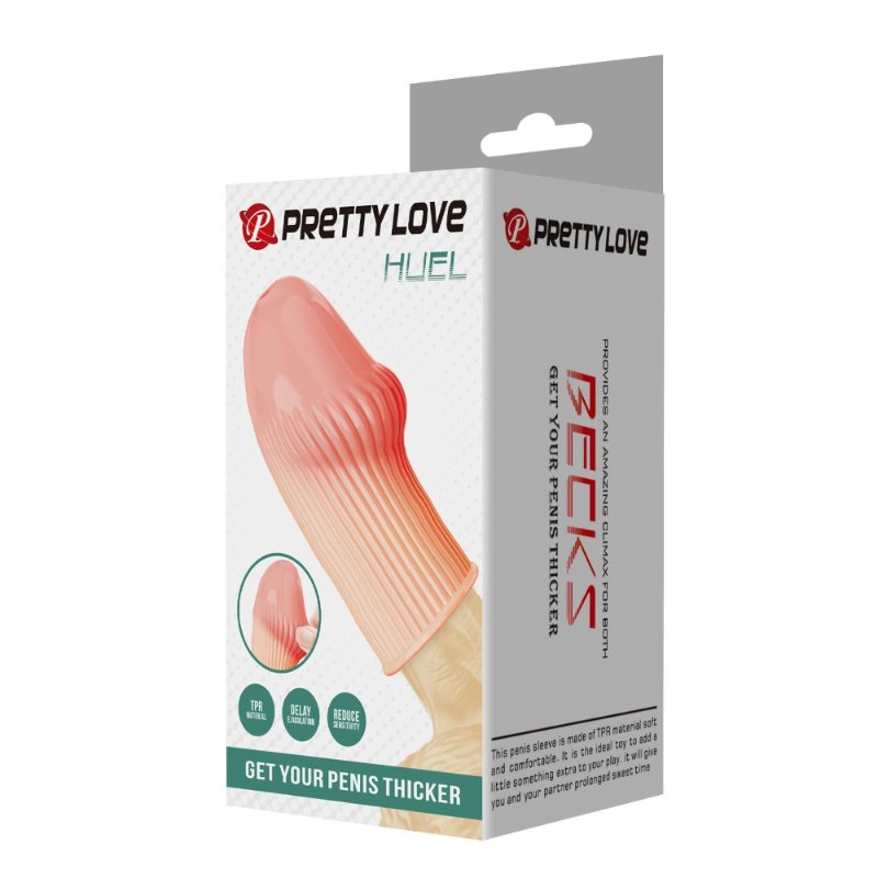 Насадка на член - Pretty Love Huel Penis Thicker Flesh