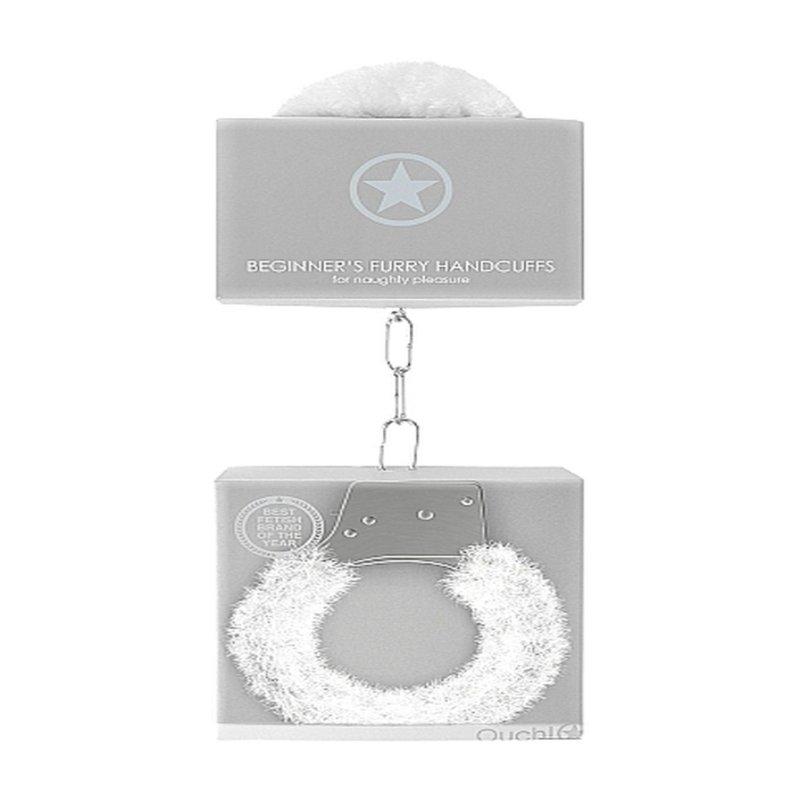 Наручники - Ouch! Beginner's Handcuffs Furry White