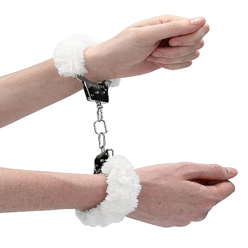 Наручники - Ouch! Beginner's Handcuffs Furry White