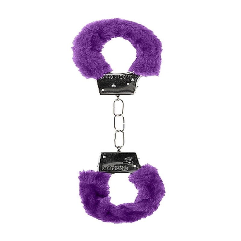 Наручники - Ouch! Beginner's Handcuffs Furry Purple