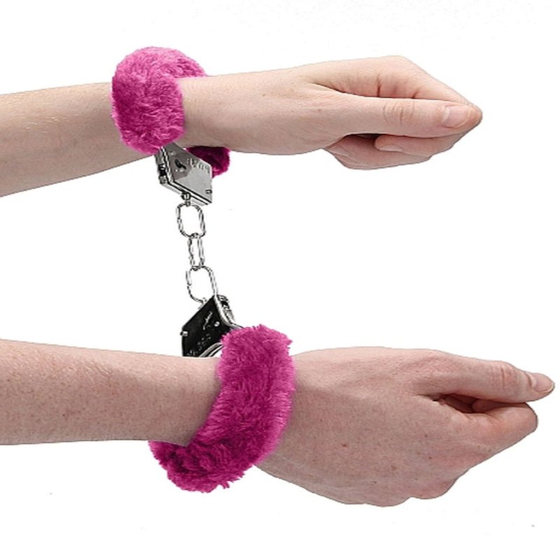 Наручники - Ouch! Beginner's Handcuffs Furry Pink