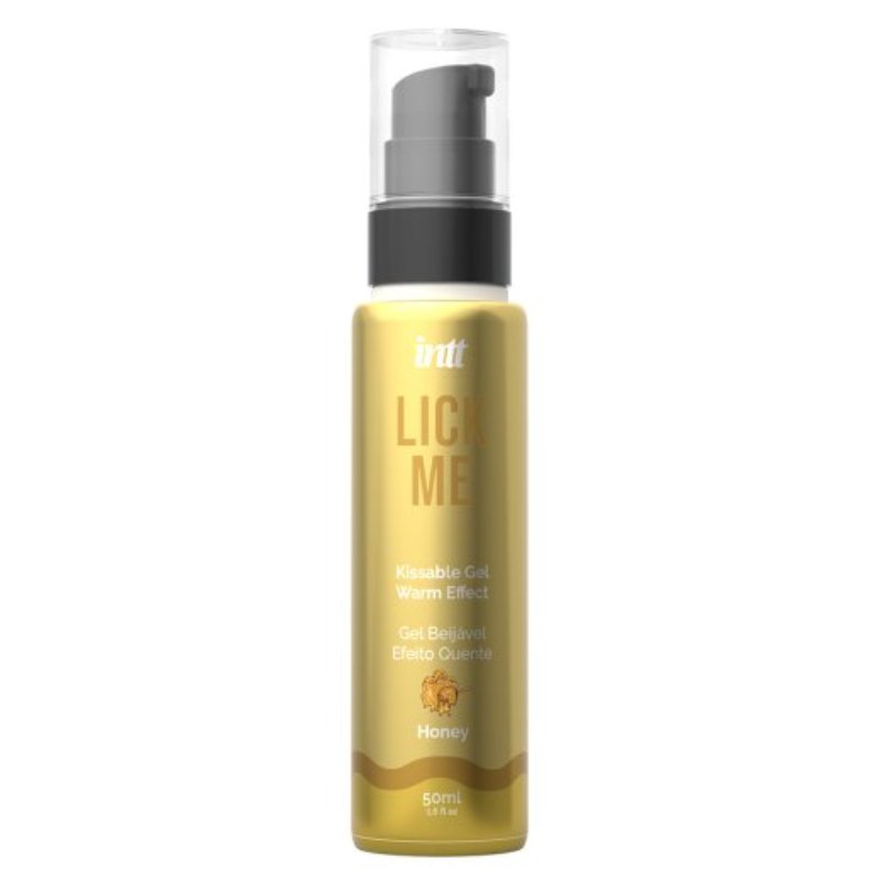 Лубрикант - Intt Lick Me Honey Kissable Gel With Warm Effect, 50 мл - зображення 1