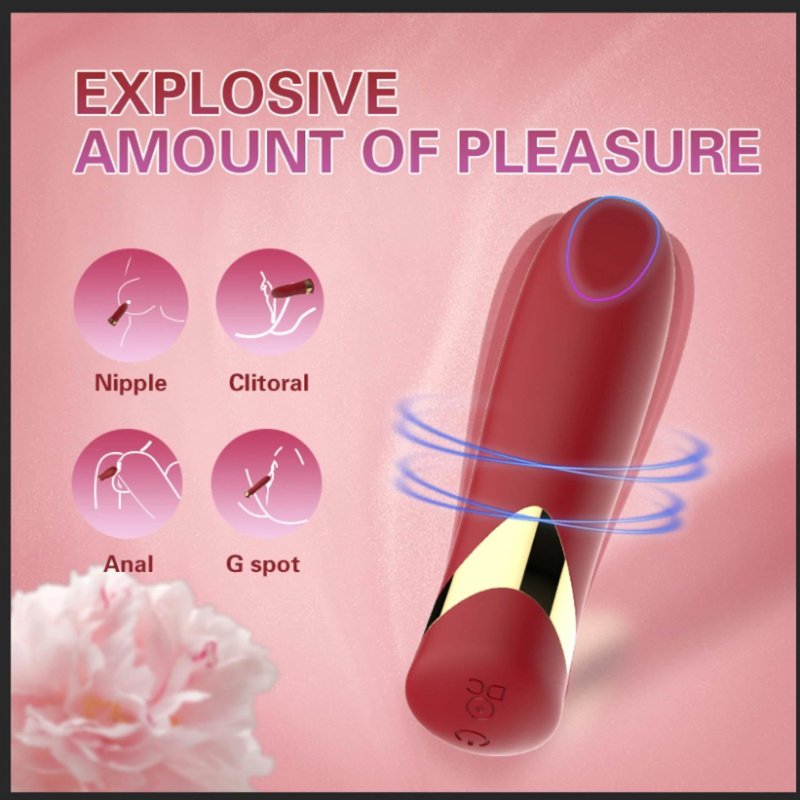 Міні-вібратор - Lipstick Bullet Red