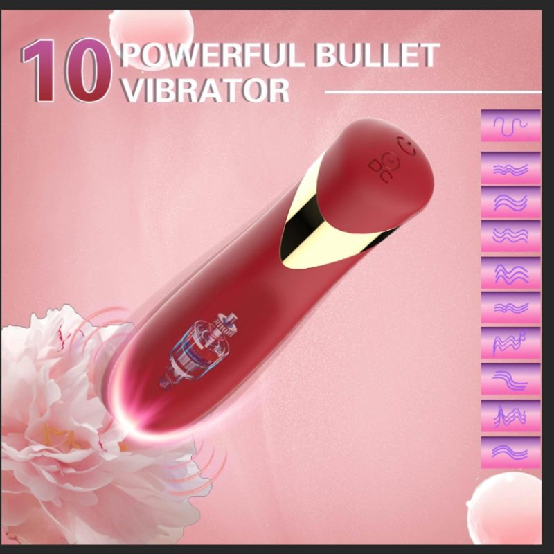 Міні-вібратор - Lipstick Bullet Red
