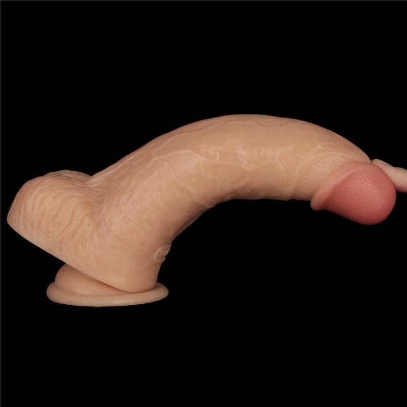 Реалістичний вібратор - Vibrating Power Basics Cock 9"