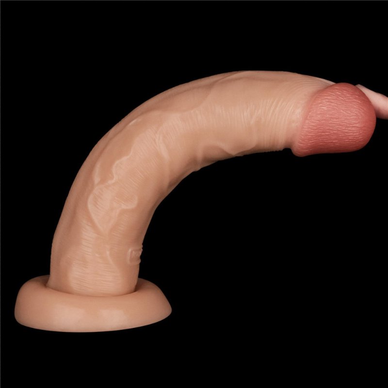 Реалістичний вібратор - Vibrating Power Basics Cock 10"