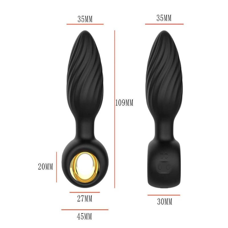 Анальна пробка - Aisi Twisting Anal Plug