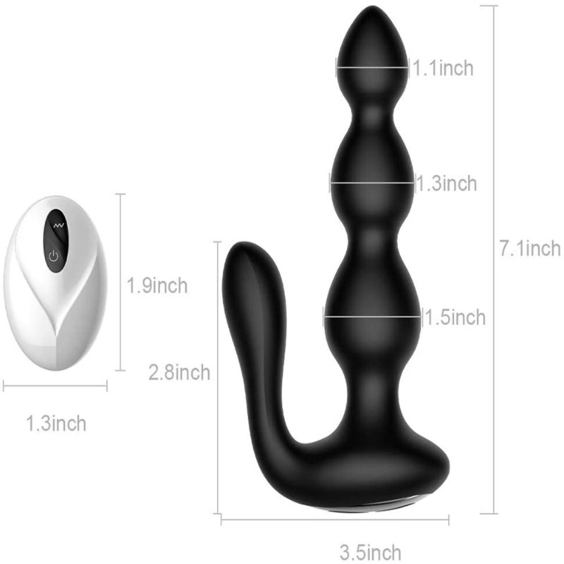 Анальна пробка - Anal Beads, Remote Controler
