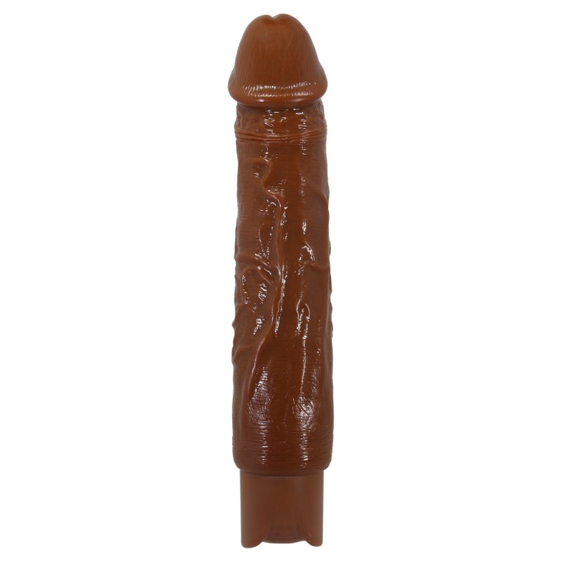 Реалістичний вібратор - Pretty Love Rufus Realistic Vibrating Dildo Brown