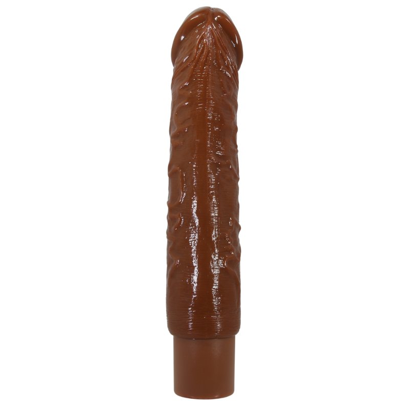 Реалістичний вібратор - Pretty Love Rufus Realistic Vibrating Dildo Brown