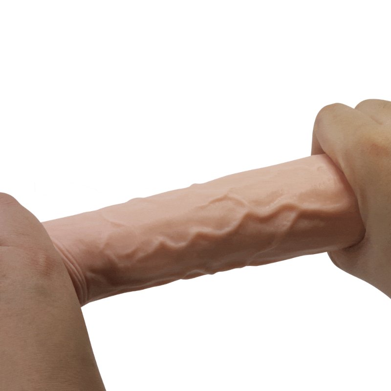 Реалістичний вібратор - Pretty Love Osric Realistic Vibrating Dildo Flesh