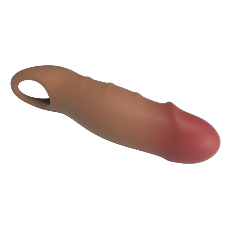 Насадка на член - Pretty Love Damell Penis Sleeve Brown