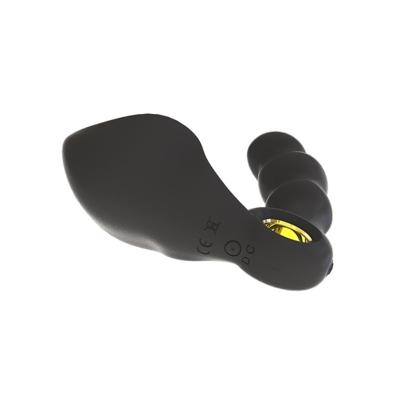 Масажер простати - Angelo Male Prostate Triple Stimulation Black