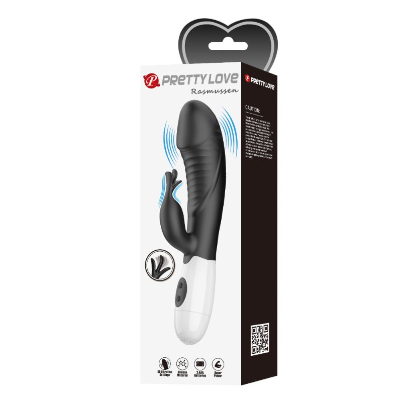 Вібратор - Pretty Love Rasmussen Dual Vibrator Black