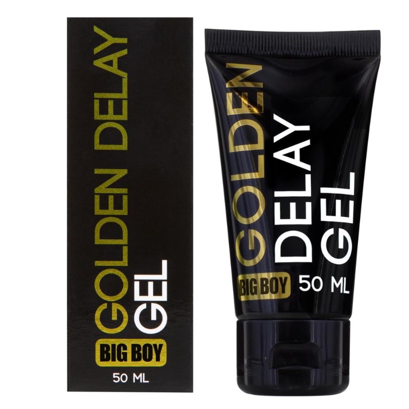 Пролонгатор - Big Boy Golden Delay Gel, 50 мл - зображення 1